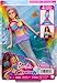 Barbie Mermaid Doll with Water-Activated Twinkle Light-Up Tail, Barbie Dreamtopia Mermaid Toys, Pink-Streaked Hair