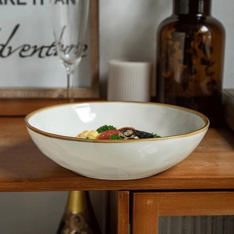 サラダボウル 野菜ボウル セラミックヌードルボウル 深ボウル 野菜ボウル サラダボウル デザートボウル(1)