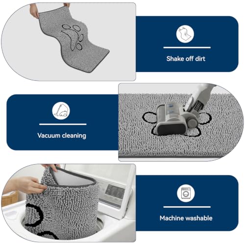 30" x 20" Bcoimo Super Absorbent Indoor Dog Door Mat w// Non-Slip TPR Backing (Various) - image 6