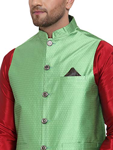 Image of Jompers Men's Geometric Print Waistcoats /Nehru jeckets.
