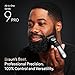 Braun Series 9 PRO All-in-One Beard and Body Trimmer for Men with Gillette Labs Razor, Cordless Grooming System with Precision Length Control, Rechargeable Electric Facial Hair Tool, AIO 9570