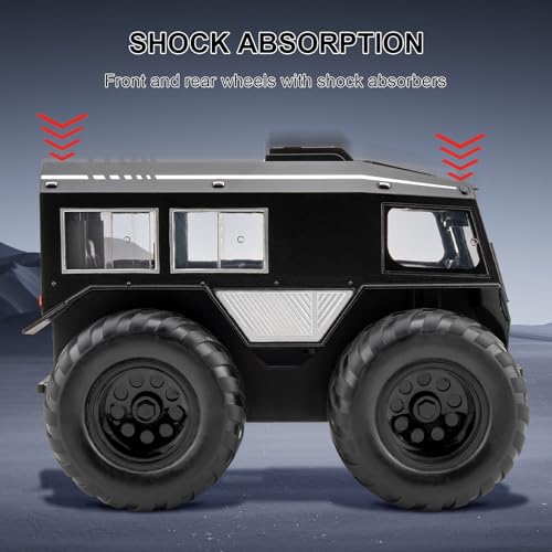 Vehículo todoterreno Sherp 1:24 modelo a escala metal negro miniatura 5