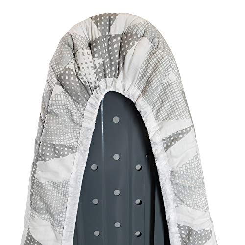 Homz Premium Standard Width Ironing Board Cover And Pad, Light Blue Solid #TOP2