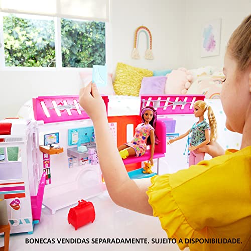 Barbie Profissões Conjunto de Brinquedo Clínica de Atenção Médica para crianças a partir de 3 anos