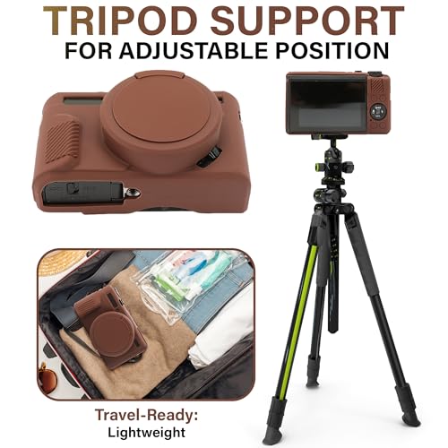 Funda de silicona para Canon Powershot G7 X Mark II miniatura 4