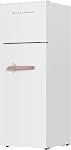 Frigidaire Retro Apartment Size Refrigerator with Top Freezer - 2 Door Fridge with 7.5 Cu Ft of Storage Capacity, Adjustable Spill-Proof Shelves, Door & Crisper Bins, RGWHITE