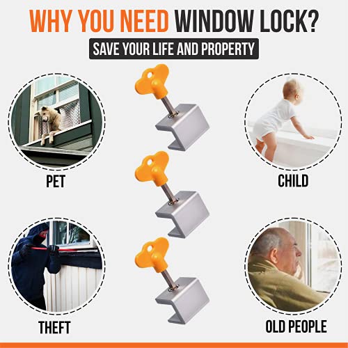 El mejor review de Protecciones antirrobo para Ventanas tabla con los diez mejores. 27 Imagen adicional