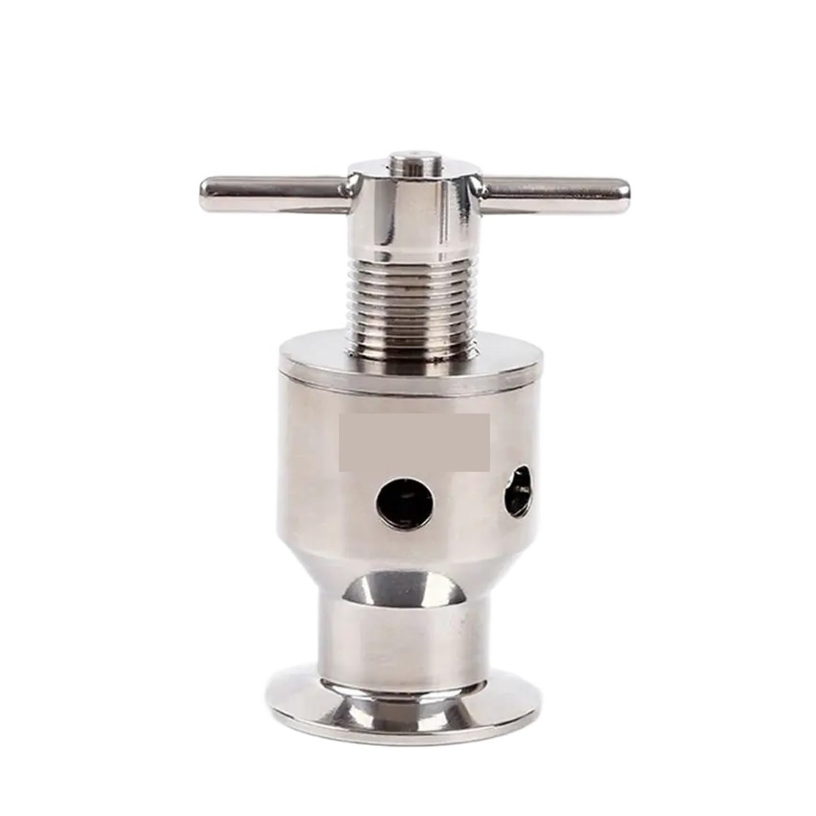 Válvula de seguridad de alivio de presión ajustable con abrazadera triple de 1,5" y diámetro exterior de 32 mm, 0,5-6 bar. para la elaboración de cerveza