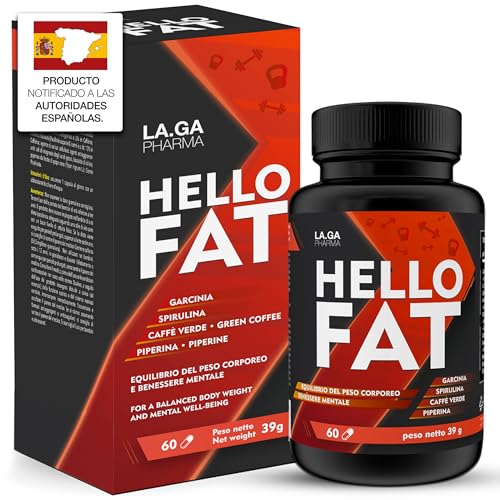 Quemagrasas Potente para Adelgazar. Detox Adelgazante Potente con Garcinia Cambogia, Espirulina y Tirosina. 60 pastillas para adelgazar muy rápido. Fat burner, adelgazar rápido y efectivo mujer