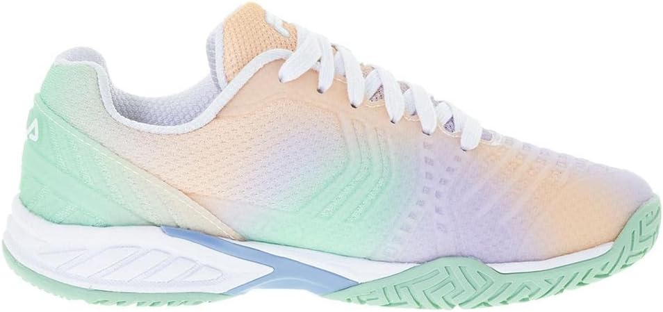 Fila Womens Axilus 2 Energized Tennis Sneakers Shoes - Orange, Purple - Size 10 M