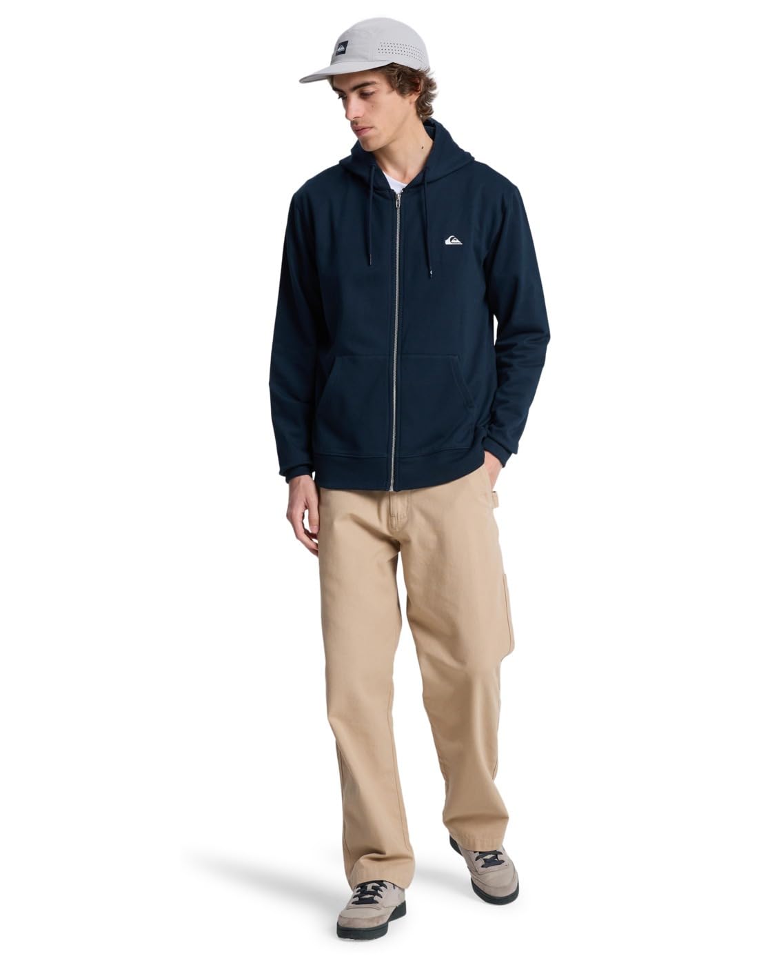Quiksilver Basic Hood Zip Young Men Suéter cárdigan Hombre (Pack de 1)