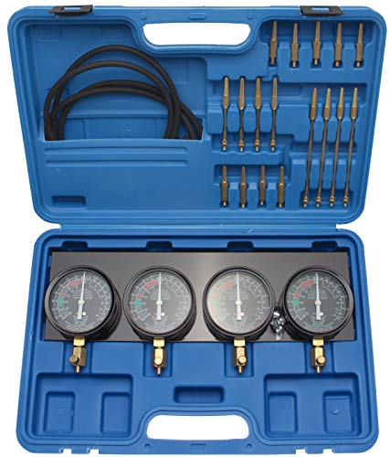 Preisvergleich Produktbild BGS 62670 / Synchron-Vergaser-Testgerät / mit 4 Synchronuhren / 29-tlg.