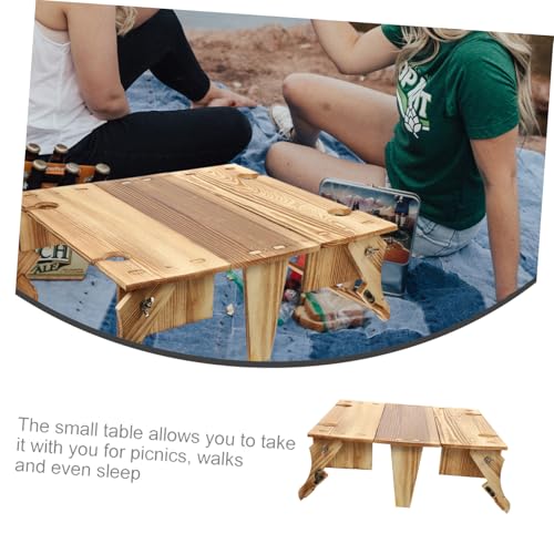 Table de panier de rangement portable pour l'intérieur et l'extérieur - 8