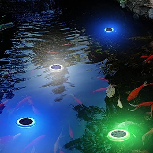 Luz solar para piscina, luzes flutuantes para lago, piscina à prova d'água, lâmpada decorativa com