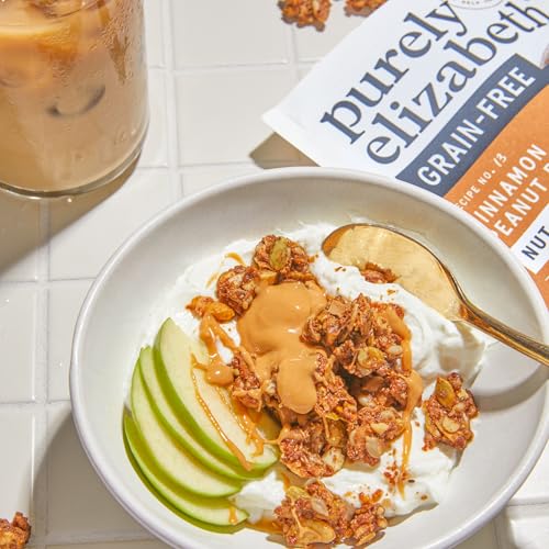 Image of Purely Elizabeth, Cinnamon Peanut Butter, Keto Granola with MCT Oil, Grain-Free (3 Ct, 8oz Bags)