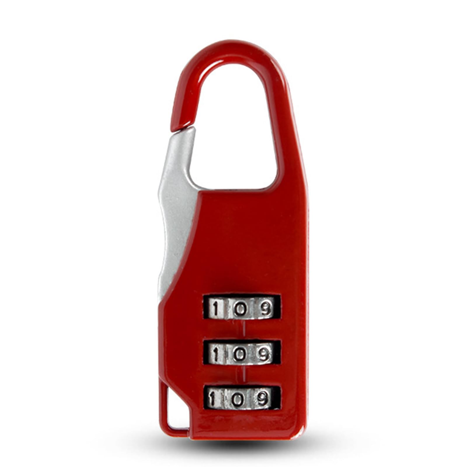 FUXIU Anti Theft Bag 3 Digit Code Number Password Lock Combination Padlock Travel Resettable Security Lock for Suitcases and Bag
