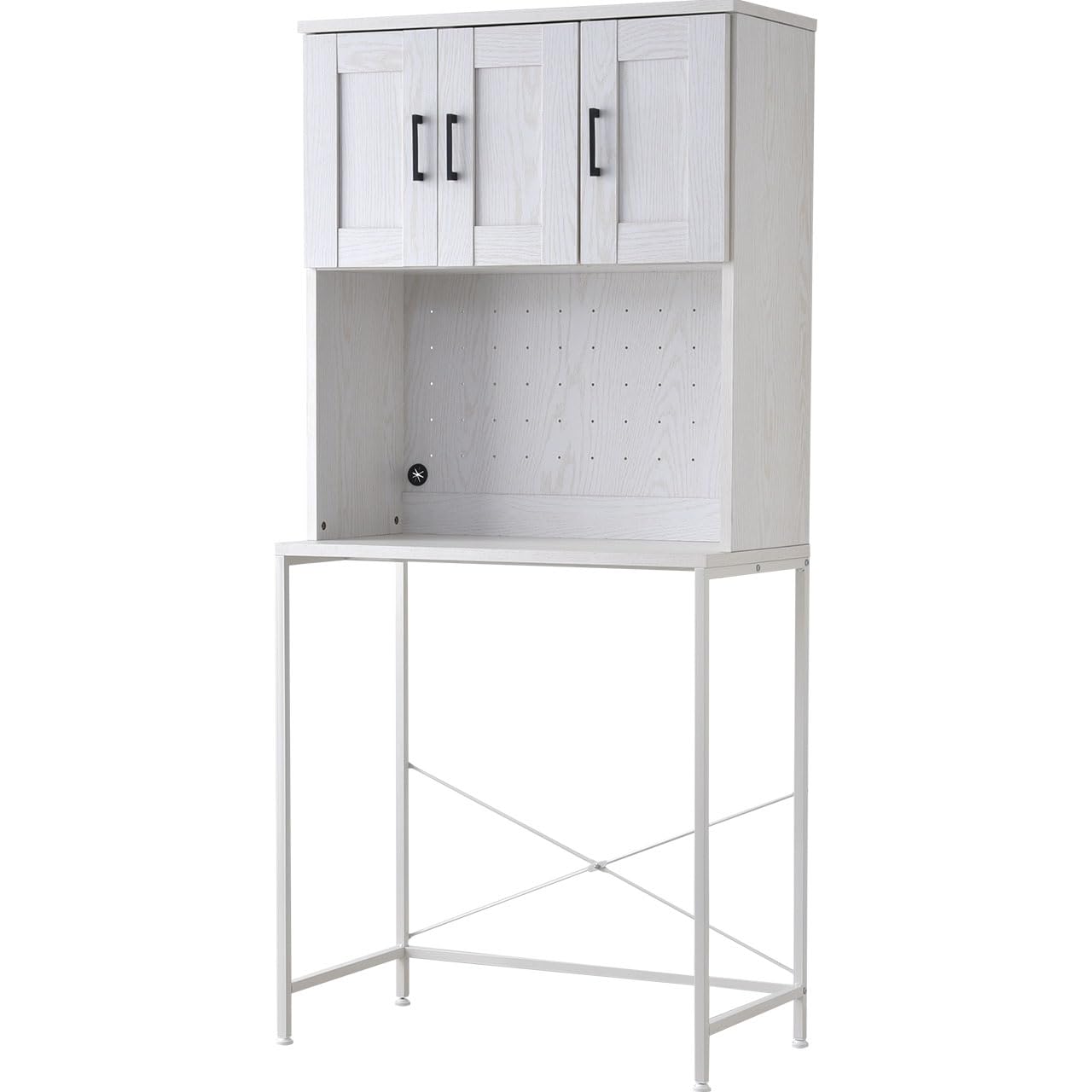 Amazon｜ワイエムワールド 食器棚 ゴミ箱上ラック レンジ台 幅