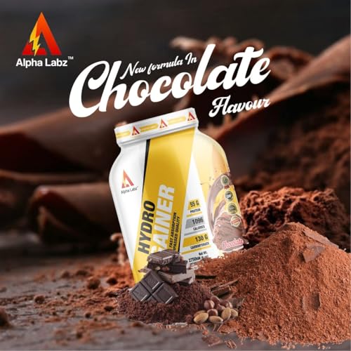 Image of High Protein & High Carbs Mass Gainer For Muscle Mass Gain | 55g Protein & 1096 Calories | Gain Strength & Size | High Calories Formula with Vitamins & Minerals for Weight Gain | Weight Gainer for Women & Men [Rich Chocolate Flavour, 2.75kg /6lbs]