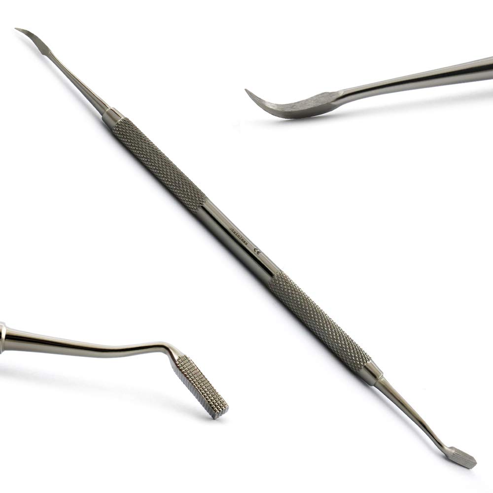 Amazon.com: Dental Band Seater Scaler 薄矯正推桿帶座椅鋸齒狀小尖端