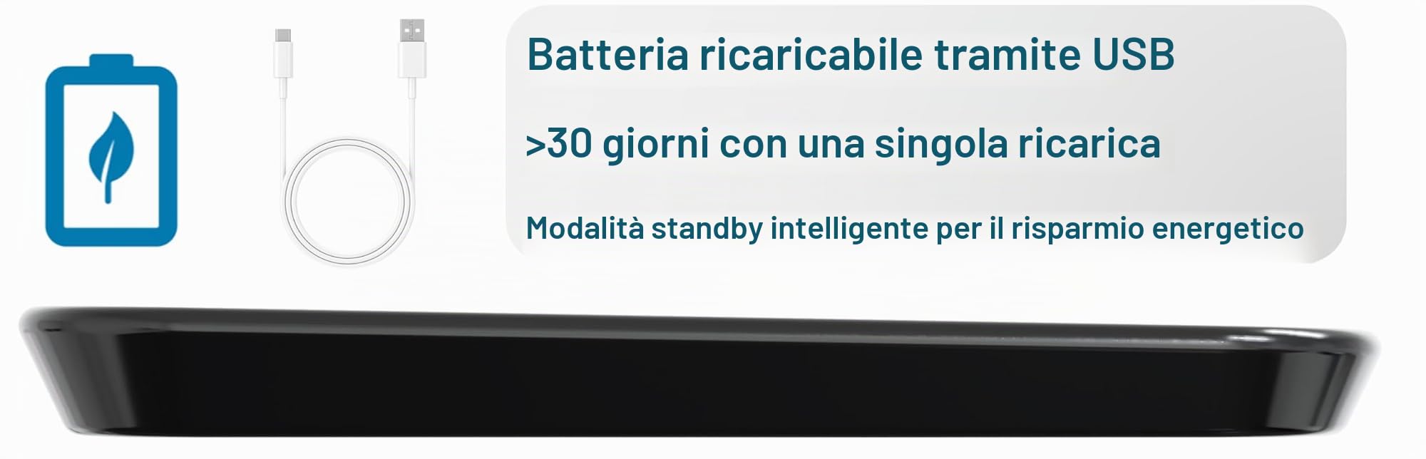Generico Mouse da Piede Wireless per PC e Mac - Controllo Cursore e Clic Senza Mani, Ideale per RSI, Tunnel Carpale, Dolore al Polso e Accessibilità, 1600 DPI, Plug and Play