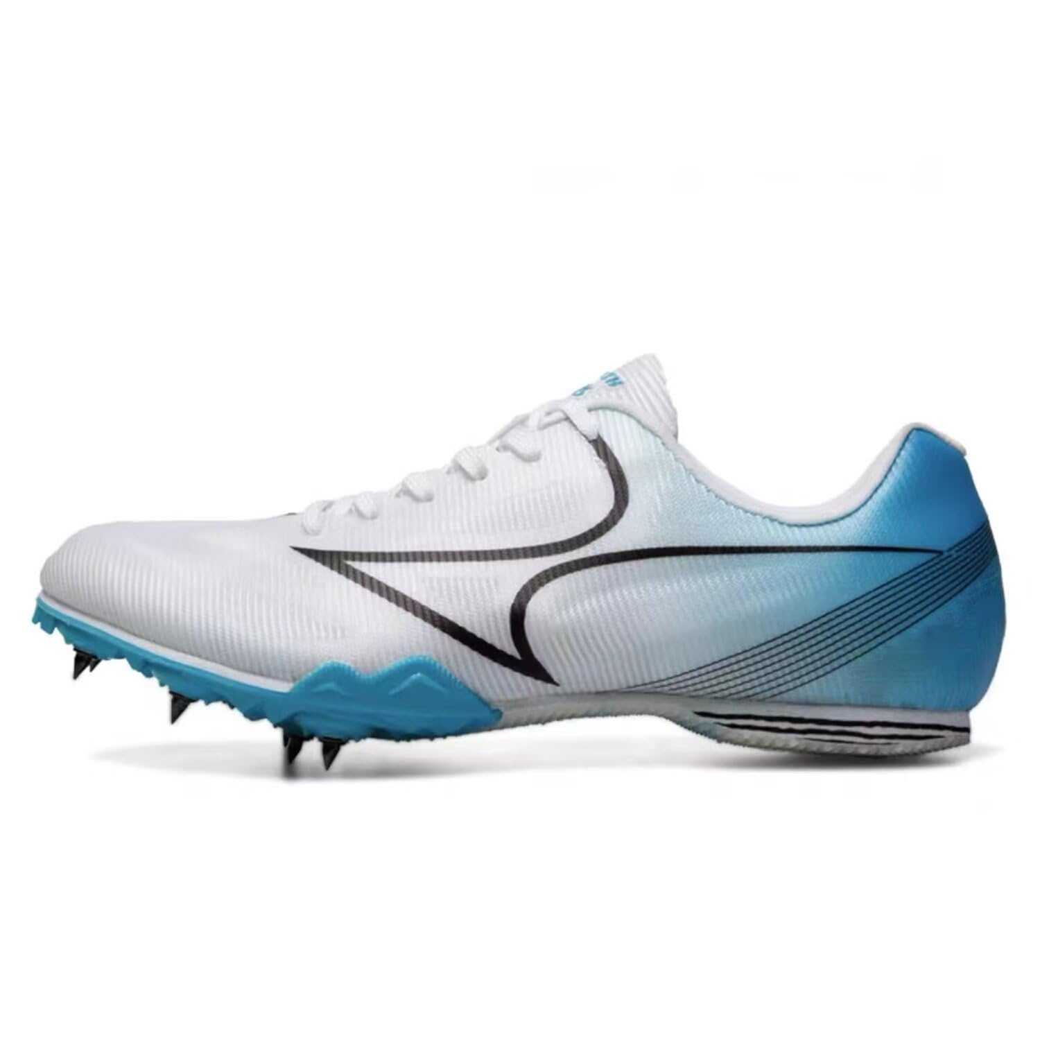Zapatillas de Atletismo Profesionales con Clavos para Hombre y Mujer, Transpirables, para Carreras, Saltos, Carreras de Velocidad, Carreras de Media Distancia y Triple Salto