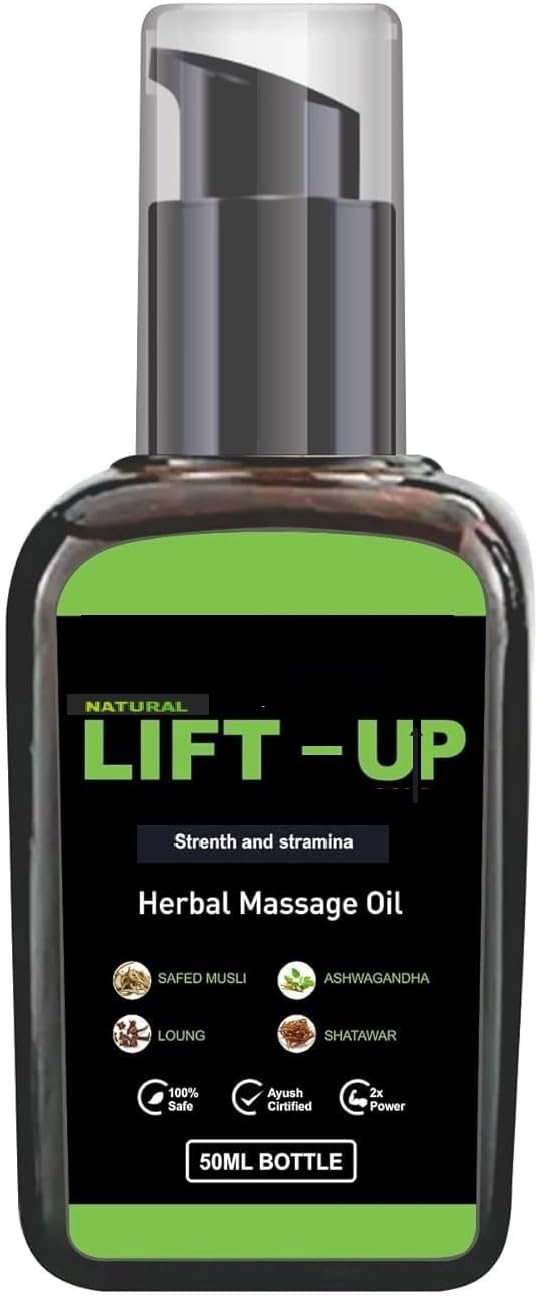 RWHC Lift Up Herbal Massage Oil | Original Lift up oil | Ayurvedic Lift UP Oil for Men (Pack of-1) - 100ml
