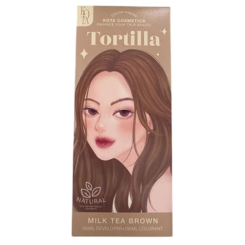 Kota Color Cream Hair Dye 200ml (100ml developer+100ml colorant) Natural