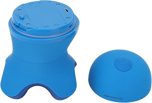 Miniatura 9 de zjchao Masajeador de vibración portátil de mano, mini masajeador con forma de pulpo, masajeadores de mano eléctricos con batería o USB para auto