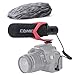 COMICA CVM-V30PRO Professional Super Cardioid Shotgun Microphone with Wind Muff, Camera Microphone for Canon Nikon Sony DSLR Cameras, Camcorders, iPhone Smartphones, etc