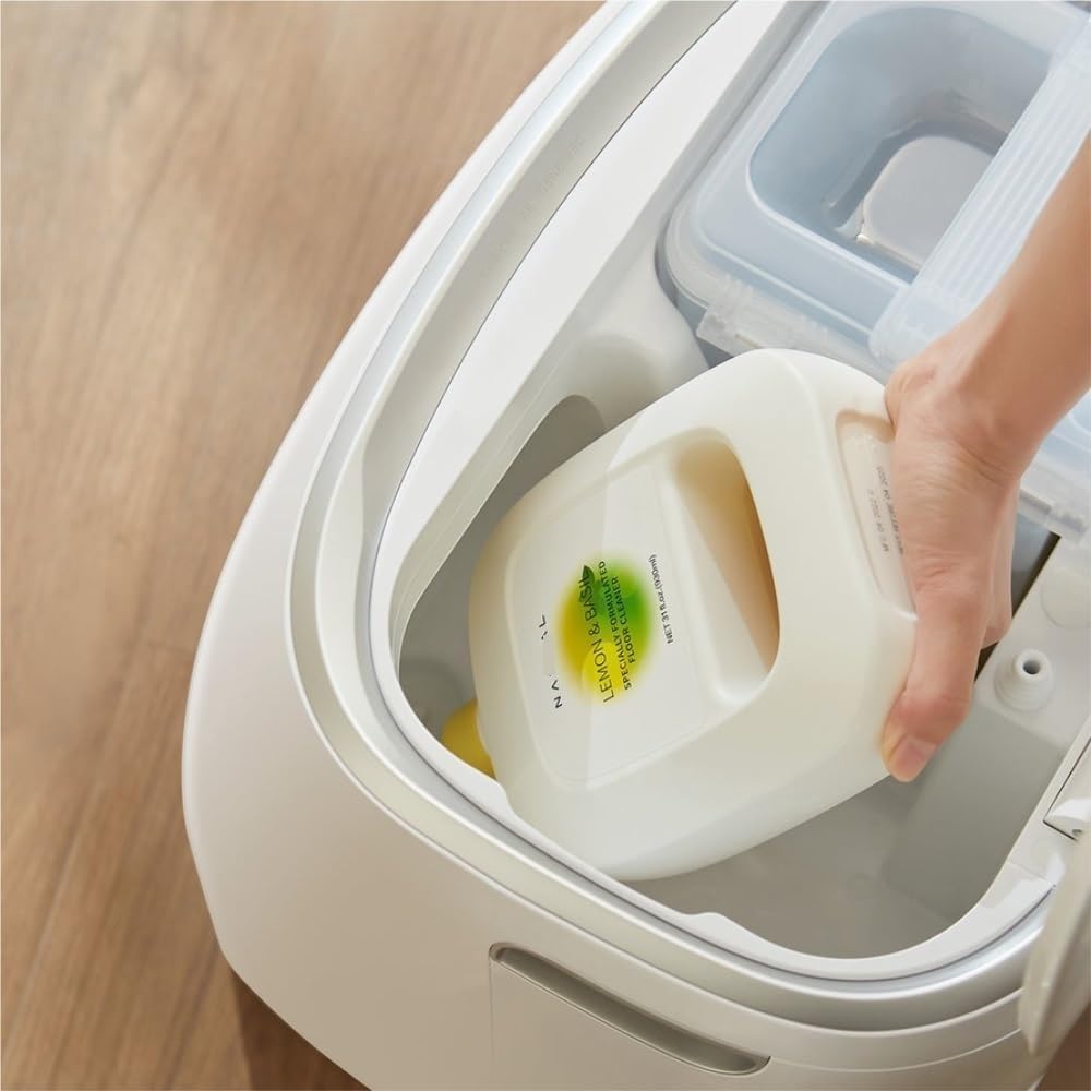 Multi-Surface Cleaning Solution Compatible For Narwal Freo/Freo X Ultra/J4/J3/J2 Lemon & Basil Scented 930ml