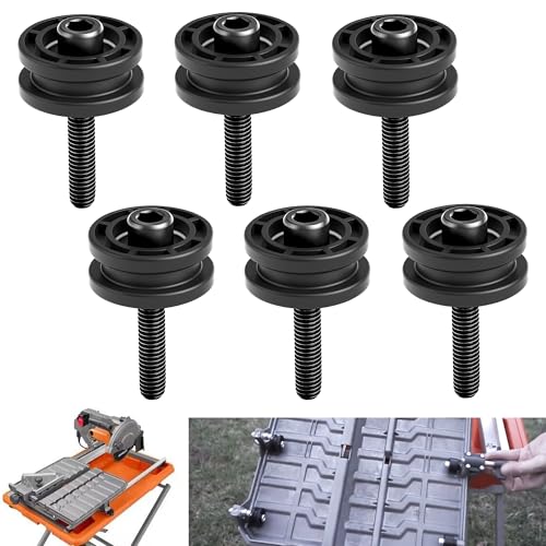 EZYPAK 305784005 089041054704 Table Roller for Ridgid 306784001,305784001 524820001 Table Roller - Fits 7' Tile Saw model R4030, R4031, R4030S, R4031S, R40311 (6)