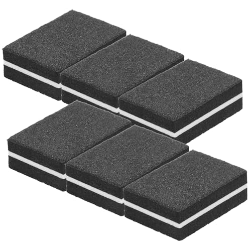 OUNONA 50pezzi Mini per Unghie Blocco Doppio Lato Abrasiva per Manicure e Pedicure Levigatrice per Unghie di Mani e Piedi