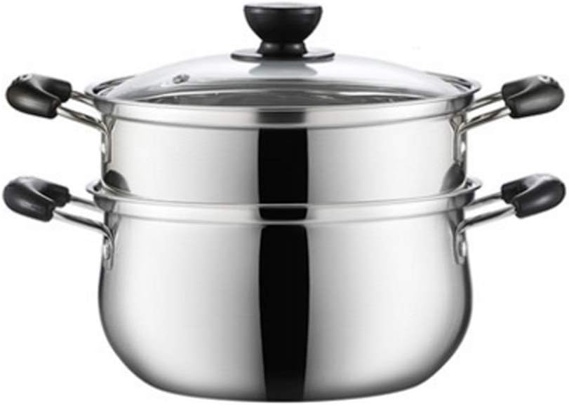 Stainless Steel Soup Pot Steamer Household Induction Cooker General Gas Thickening Cooking Pot Mini Pot