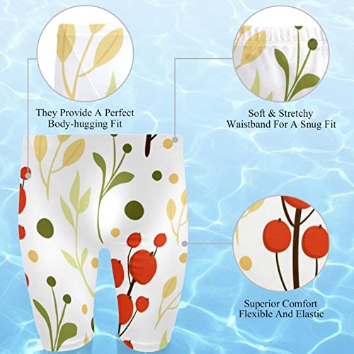Jammers de natación para hombre ideales para entrenar en la piscina con estilo frutal multicolor 2