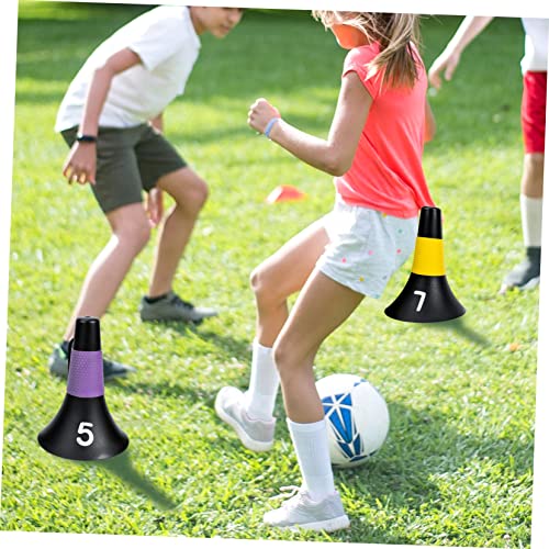 BESPORTBLE 10Pcs Ferramentas Infantis Cones De Trânsito Laranja Multiferramentas Equipamentos De Tre