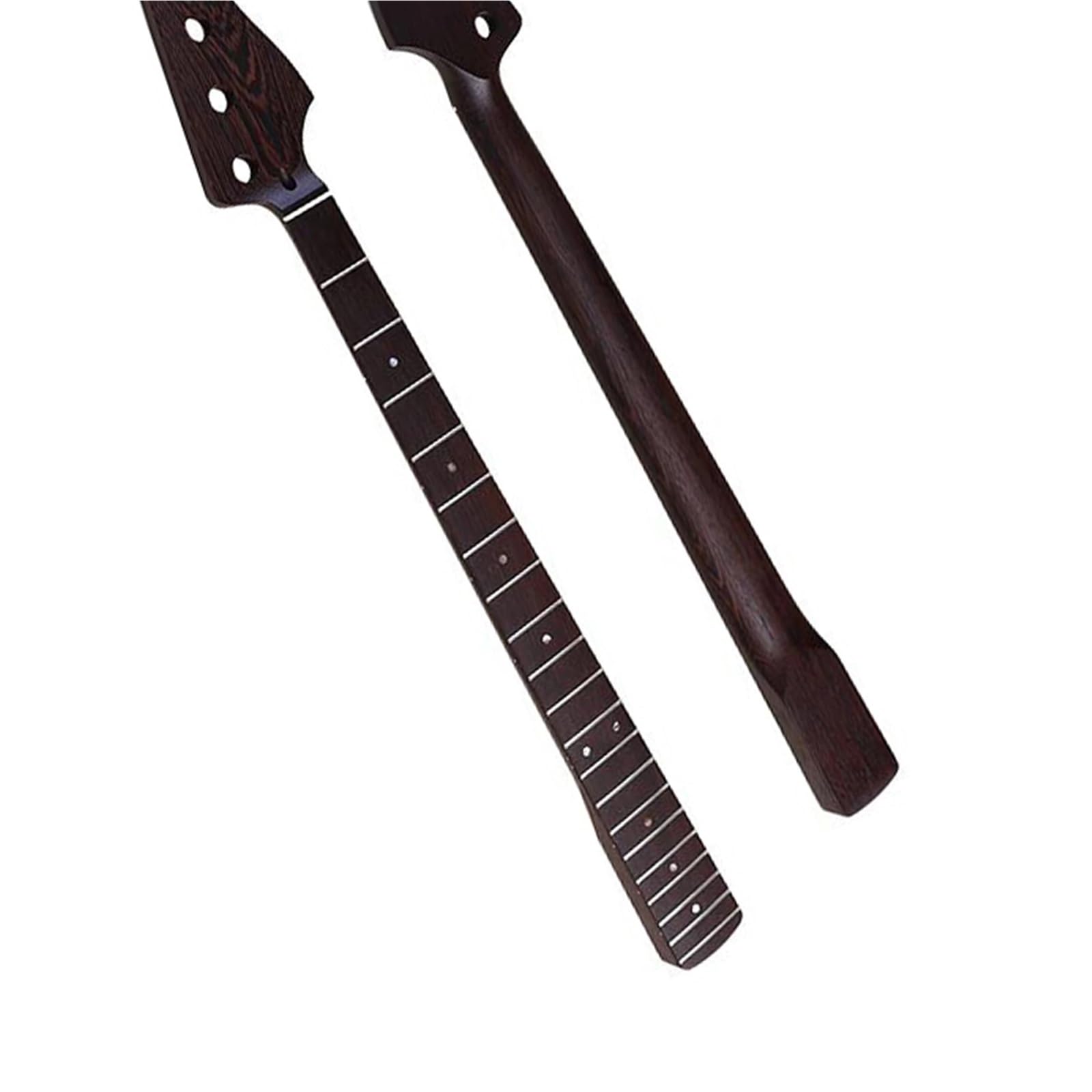 Gitara Basowa Elektryczna 4 Strunowa DIY Gryf Wenge 20 Progów Profesjonalna Wydajność