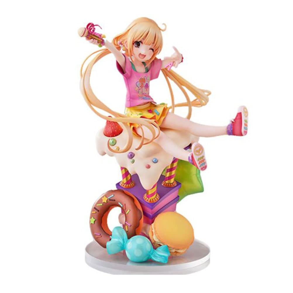 SHENGANG1/7 The Idolmaster Action Figures, 20 Cm Futaba Anzu Anime Toy Statue PVC Environmental Protection Materials Decoration Ornaments