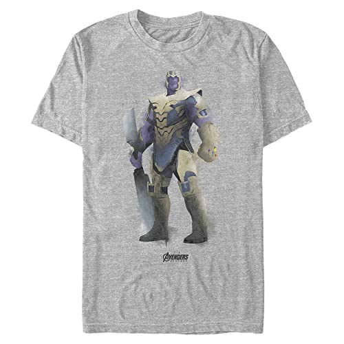 T-shirt Marvel Thanos homme avec impression peinture artistique en coton