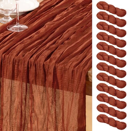 Tissu à fromage rouille DeZerlor pour sublimer une table de banquet