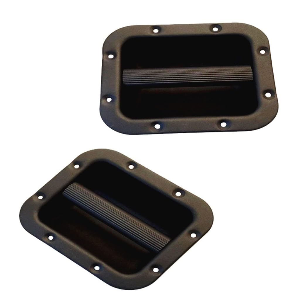 Lautsprechergriff, Subwoofer, Verstärker, Lautsprecher, Schrankgriff, Metallgriff, Klangzubehör, Einbaulautsprecher-Griff, 2 Stück