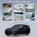 Car Covers for Outside Storage for Toyota Fortuner SUV 2011-2015, Car Cover Waterproof, Waterproof Dustproof Scratch Proof UV Resistant All Weather Protection, with Door Zipper
