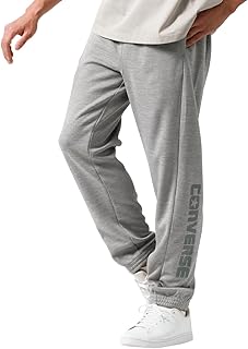 [コンバース] ジャージ 下 メンズ ジョガーパンツ ロゴ プリント ジャージパンツ スウェットパンツ イージーパンツ ルームウェア 部屋着 ズボン トレーニング