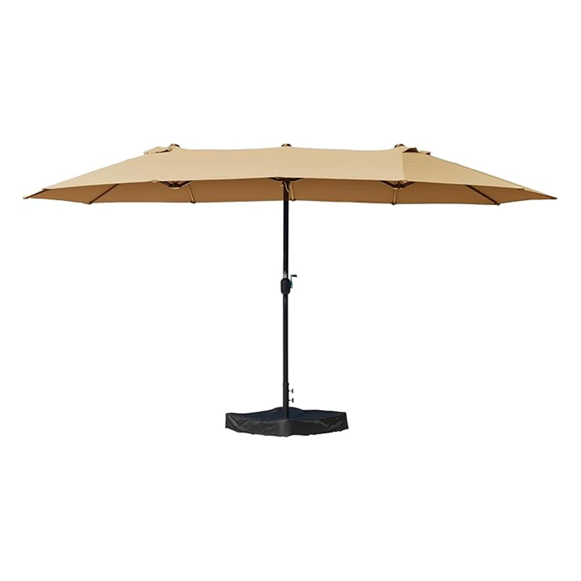 Kozyard 15 FT Double-Sided Rectangular Patio Umbrella