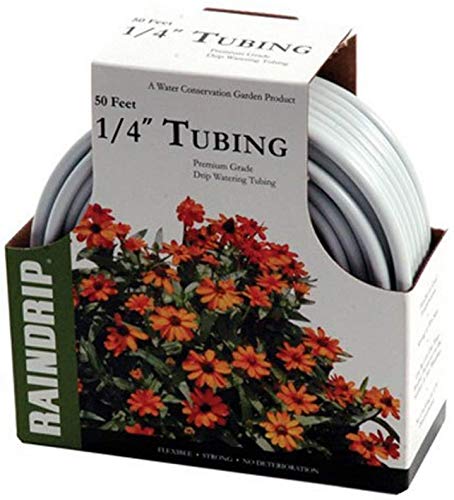 Raindrip R255DT 1/4-Inch by 50-Foot White Tubing 1