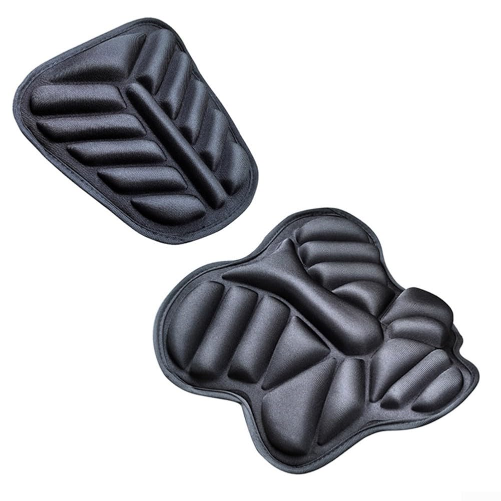 Cuscino per sedile moto in gel antiscivolo decompressione comfort ammortizzazione posteriore