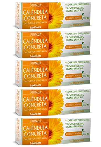 Kit 5 Pomadas Calêndula Concreta 30g - LabSimões