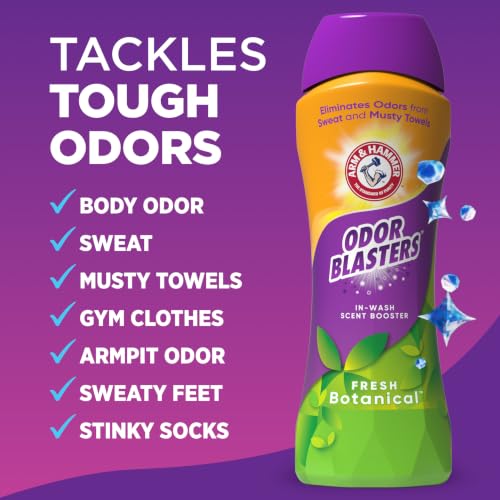 ARM & HAMMER Odor Blasters In-Wash Scent Booster, Fresh Botanical, 24 Oz - image 3