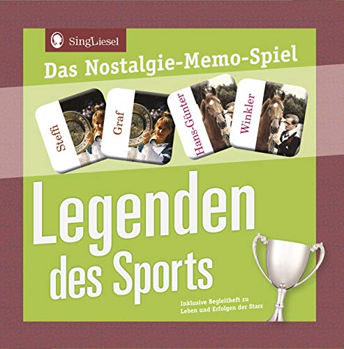 Preisvergleich Produktbild Legenden des Sports - Das Memo-Spiel für Senioren