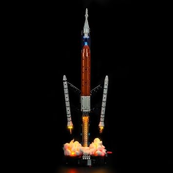LED Light Kit for Lego 42221 NASA Artemis Space Launch System Rocket - Custom Lights to Mount, Compatible with this Model Model Not Included