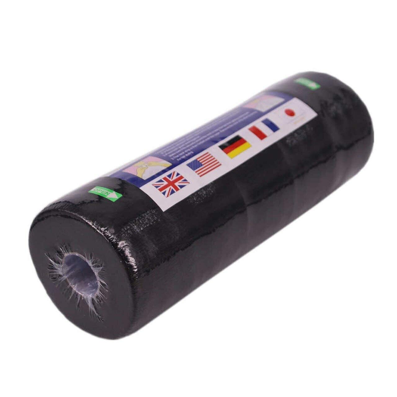 NMB Negro Desechable Cuello Peluquero Cuello Cinta Protección Tiras Papel Cuello Volante Rollo